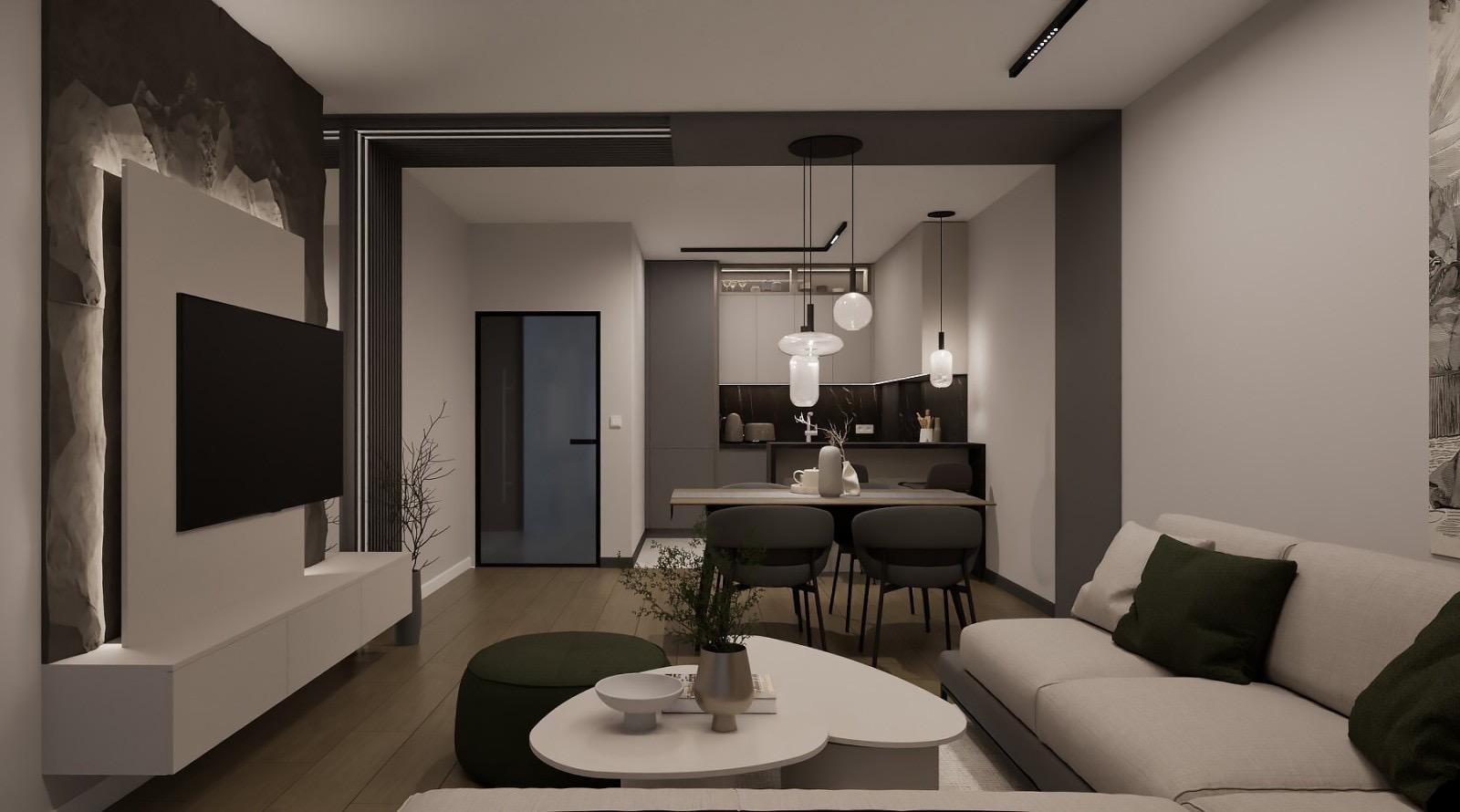 Тъмен интериор 1