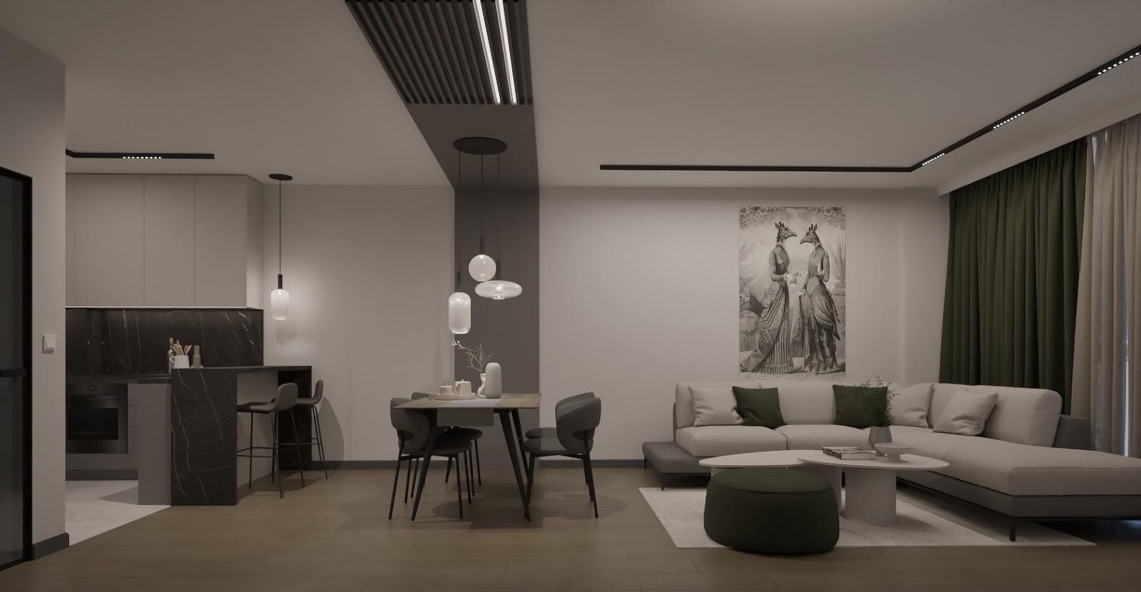 Тъмен интериор 14